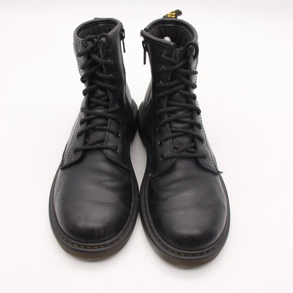 Doc Dr. Martens 15382 Women's Size 5 Black Zip Lace Up Comfort Combat Boots - Picture 2 of 9
